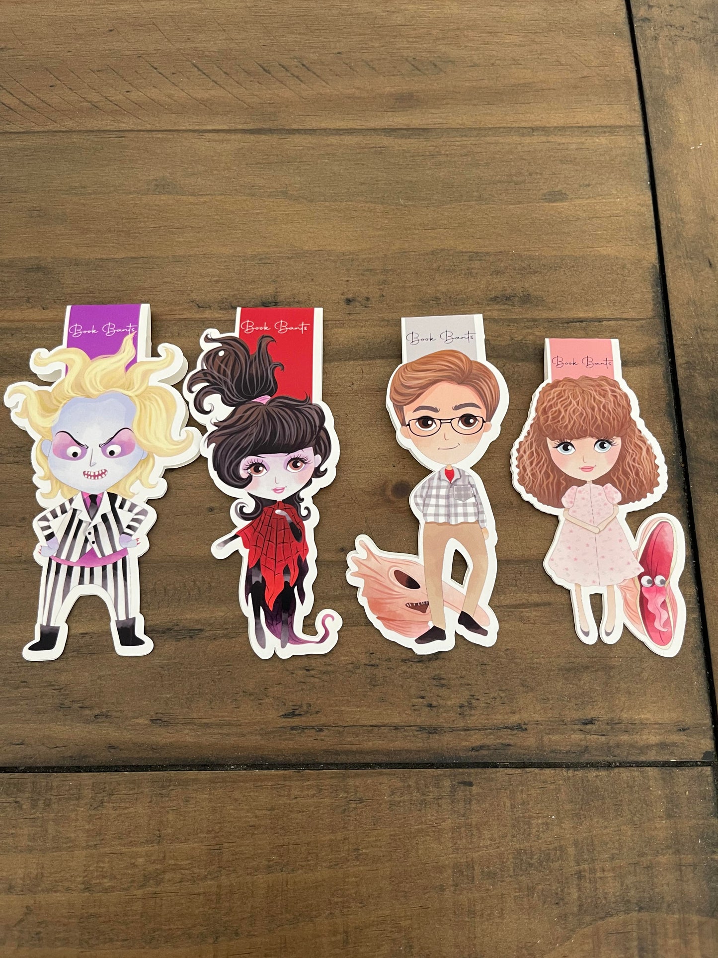 Beetlejuice - Set of 4 Magnetic Bookmarks