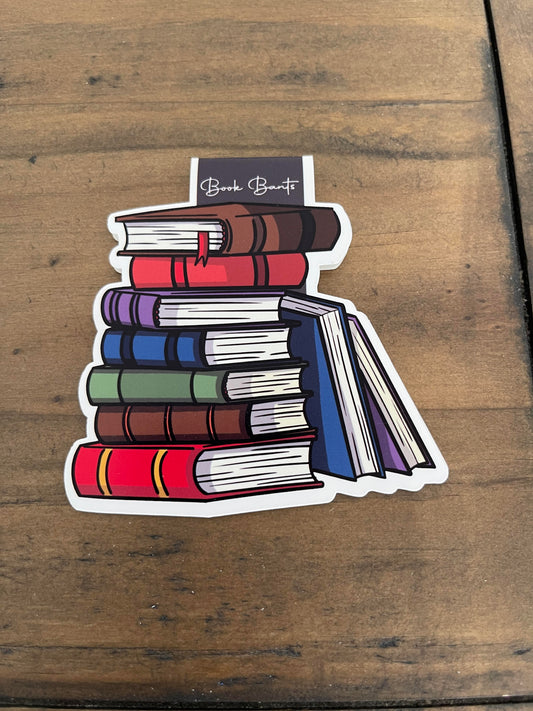 Bookstack - Dark Magnetic Bookmark