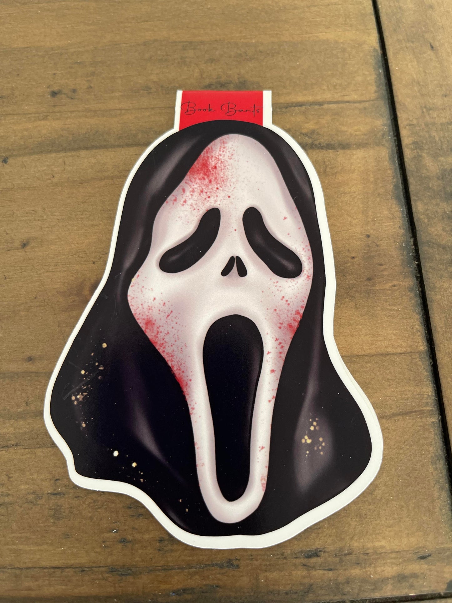 Ghostface Magnetic Bookmark