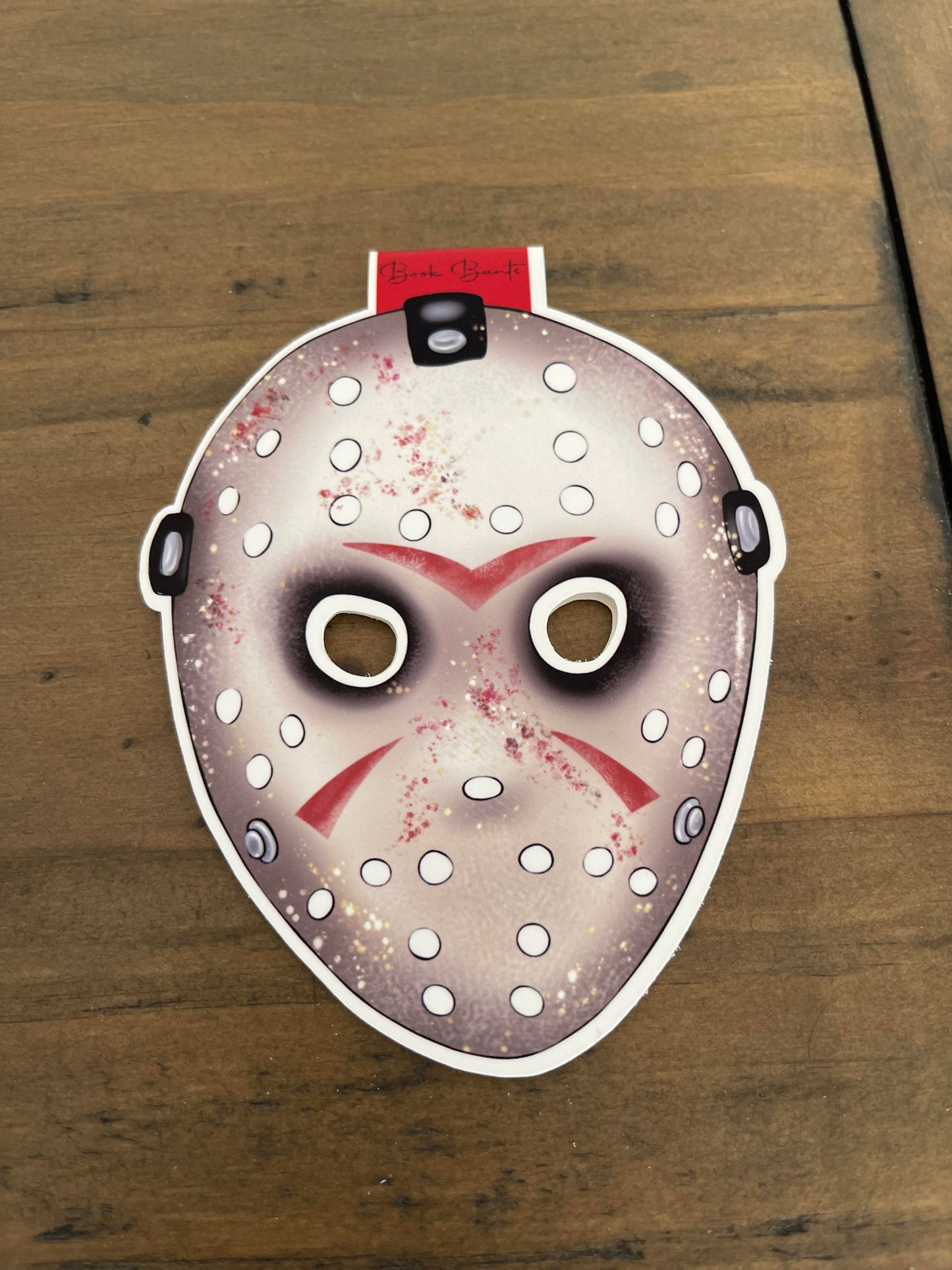 Jason Mask Magnetic Bookmark