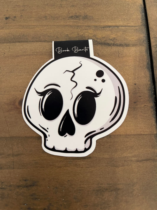 Skull Magnetic Bookmark